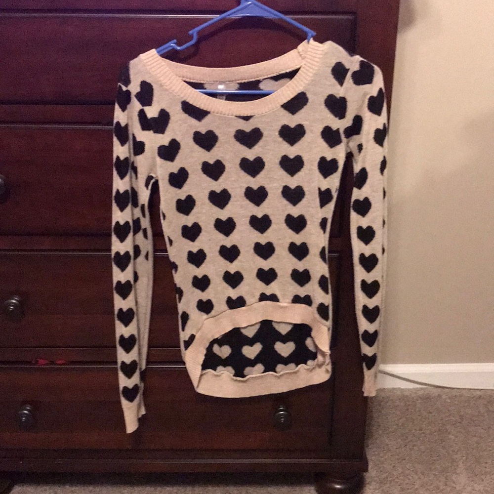 Heart sweater